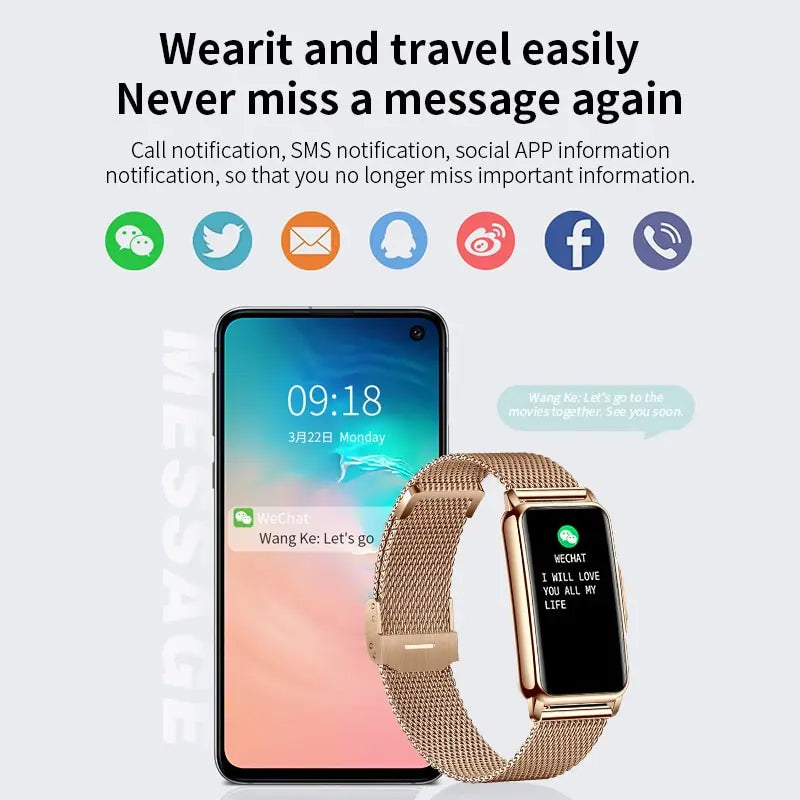 LIGE Smart Watch - Full Touch Screen Fitness Tracker (IP67 Waterproof, Bluetooth Call)