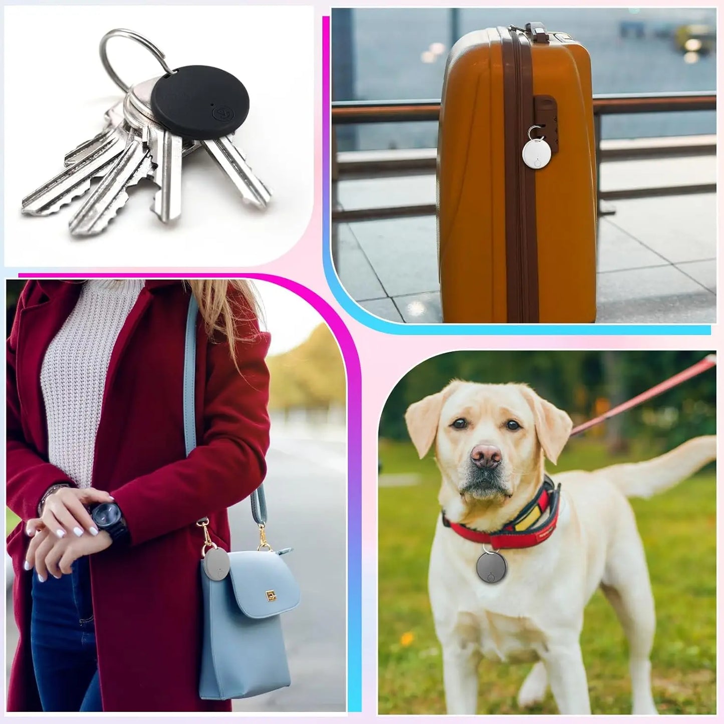 Mini Smart GPS Tracker - Bluetooth Anti-Lost Finder