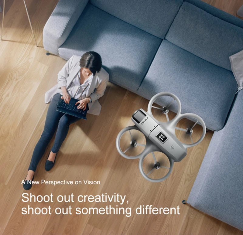 D16 Mini 8K HD Drone - Dual Camera Optical Flow Quadcopter