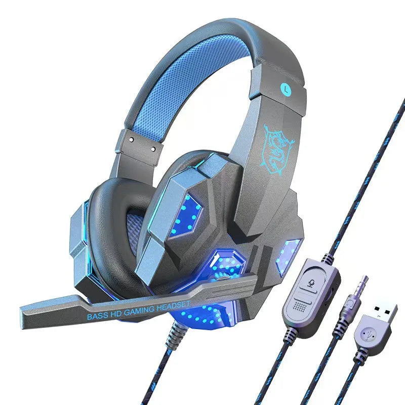 RGB Gaming Headset - Immersive sound + LED Lighting