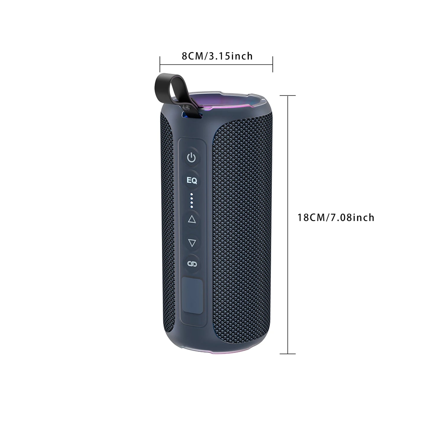 Ortizan 40W Portable Speaker — IPX7 Waterproof, Dual Pairing, Deep Bass