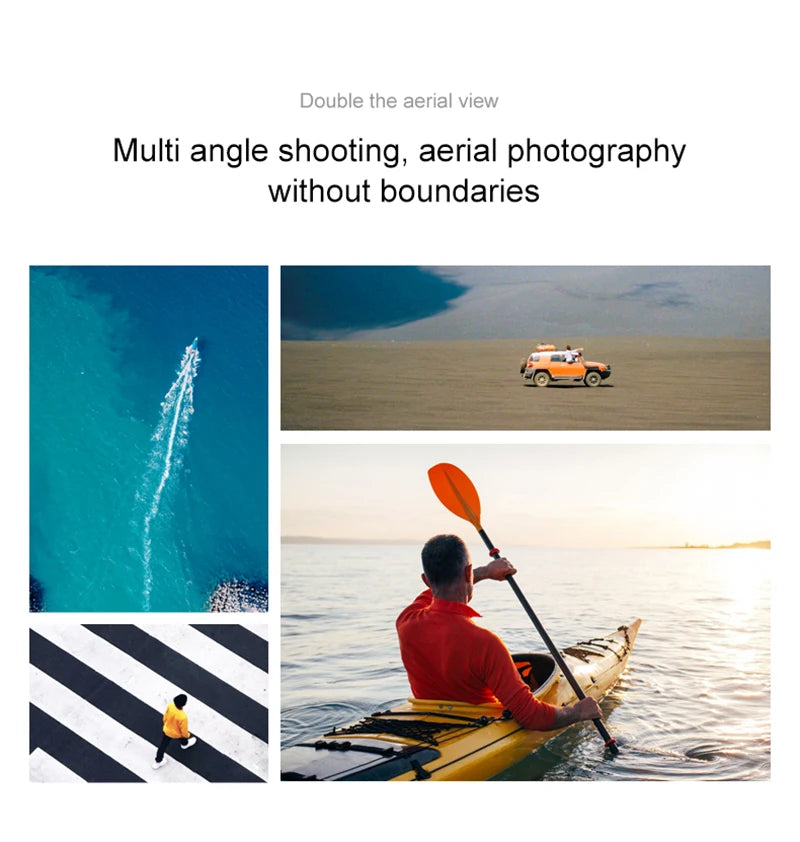 D16 Mini 8K HD Drone - Dual Camera Optical Flow Quadcopter