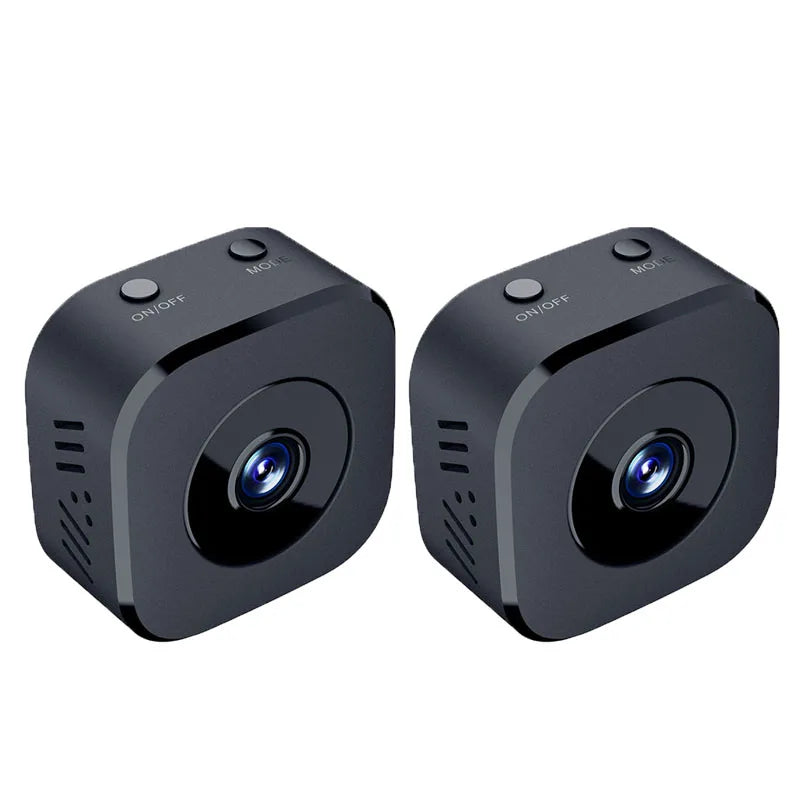 Mini 4K Smart Security Camera - Night Vision + Motion Detection