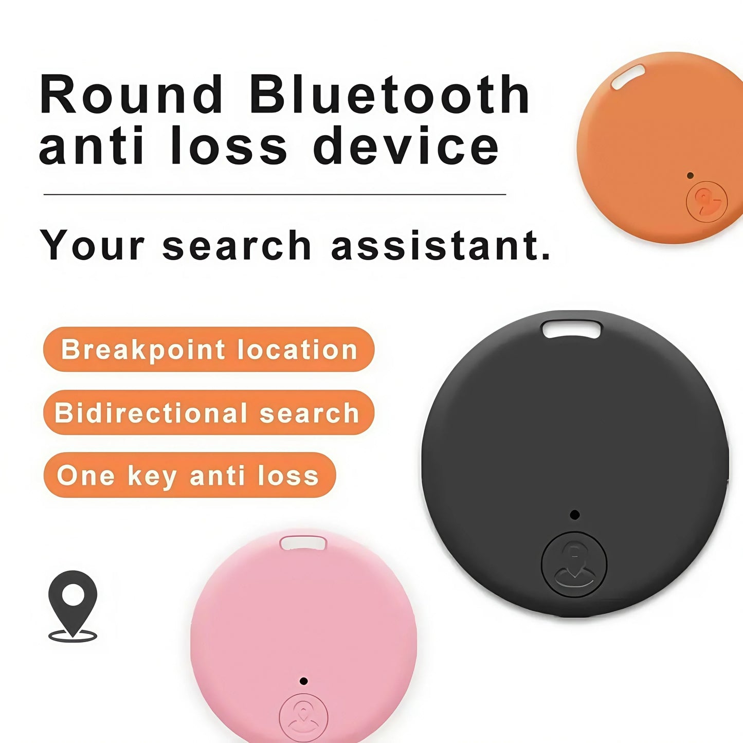 Mini Smart GPS Tracker - Bluetooth Anti-Lost Finder