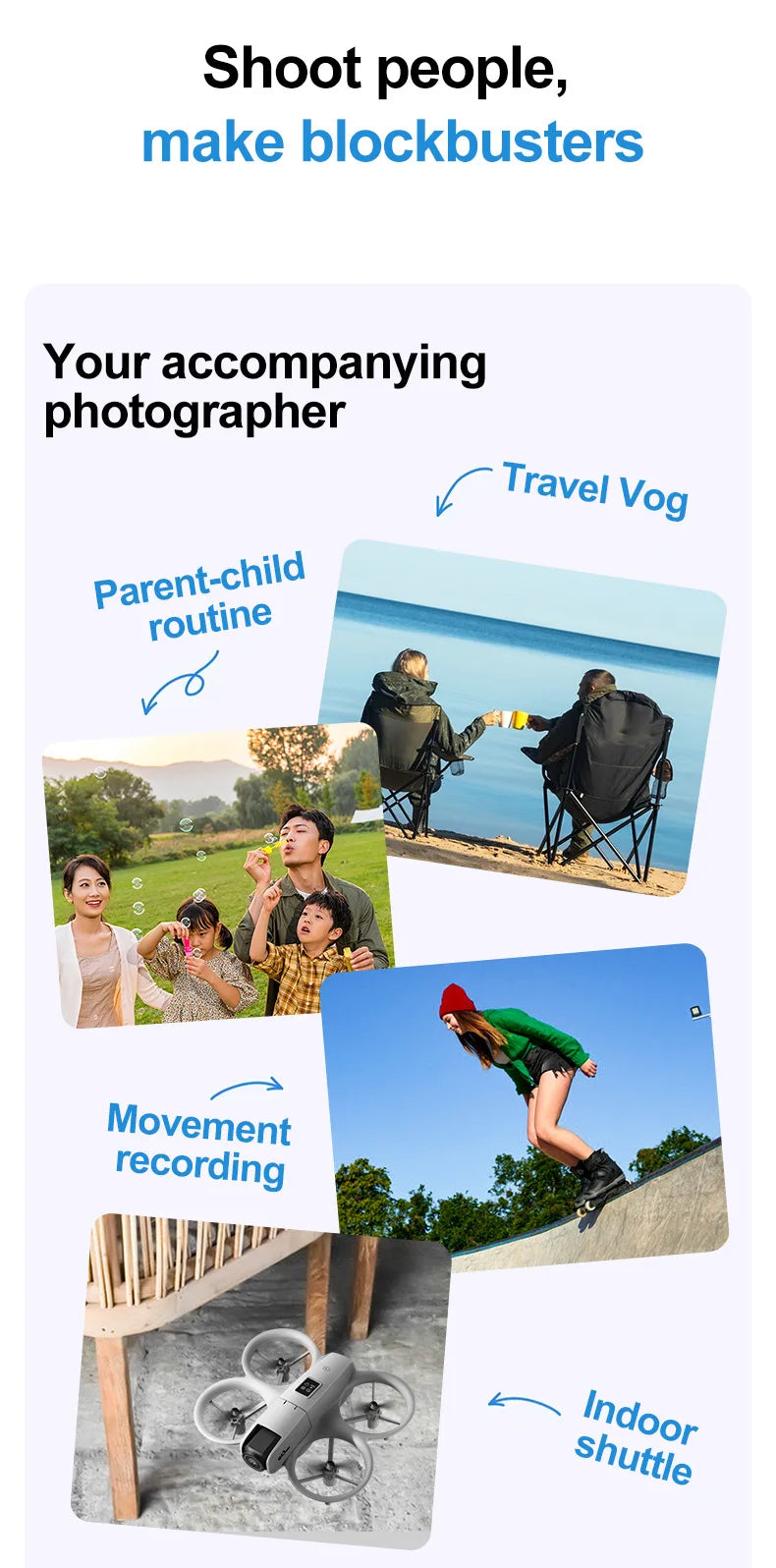 2026 Mini 8K GPS Smart Drone - Dual Camera + Optical Flow Stabilization