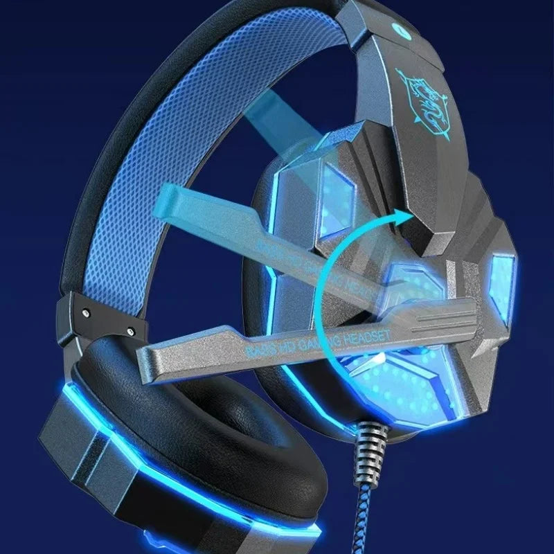 RGB Gaming Headset - Immersive sound + LED Lighting